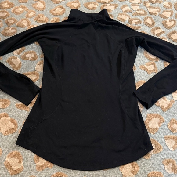 Columbia Black Half-Zip Long Sleeve Top - Picture 6 of 6